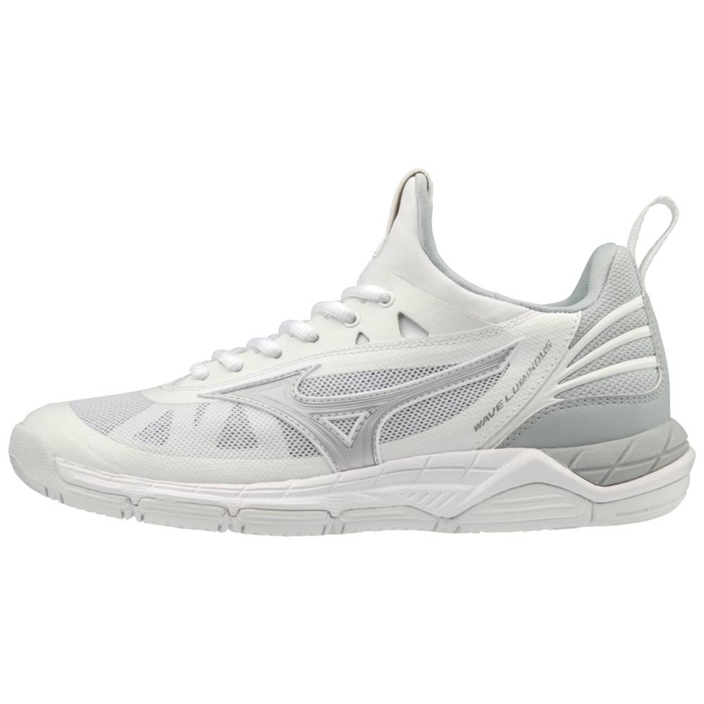 Zapatillas Voleibol Mizuno Wave Luminous Mujer Blancas/Plateadas Comprar IPBY-91630